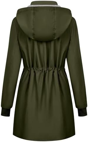 PITINAN Rain Jackets For Women Waterproof Rain Coats with Ho...