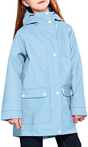maoo garden Girls Boys Rain Jacket Lightweight Waterproof Ra... maoo garden Girls Boys Rain Jacket Lightweight Waterproof Ra...