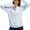 Women's Sun Protection Jacket UPF 50+ Full Zipper Long Sleev...