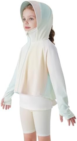 MARC&JANIE Kids Active Zip up Hoodie Girls Lightweight Summe... MARC&JANIE Kids Active Zip up Hoodie Girls Lightweight Summe...