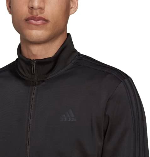 adidas Men's Essentials Warm-Up 3-Stripes Track Top