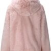 Bellivera Women's Faux Fur Coat Shearling Fluffy Fuzzy Shagg...
