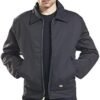 Dickies Men's Insulated Eisenhower Front-Zip Jacket