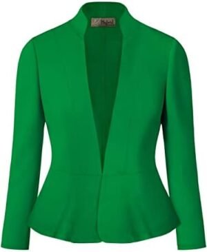 Hybrid & Company Women's Casual Work Office Elegant Open Fro... Hybrid & Company Women's Casual Work Office Elegant Open Fro...