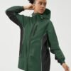 LOMON Lightweight Active Rain Jacket Hooded Water Resistant ...
