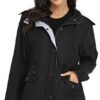Arthas Women Light Rain Jacket Waterproof Active Outdoor Tre...