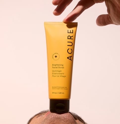 Acure Brightening Facial Scrub for a Youthful, Brighter, Rad...