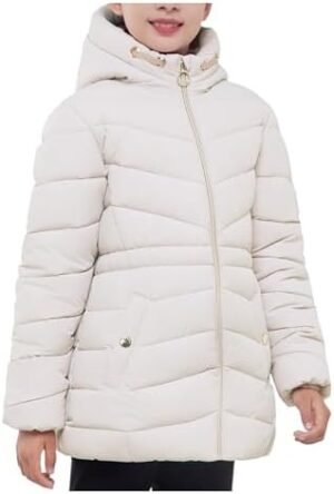 Rokka&Rolla Girls' Water-Resistant Long Puffer Jacket Winter... Rokka&Rolla Girls' Water-Resistant Long Puffer Jacket Winter...