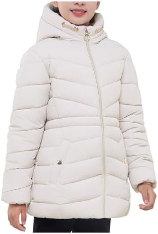 Rokka&Rolla Girls' Water-Resistant Long Puffer Jacket Winter...