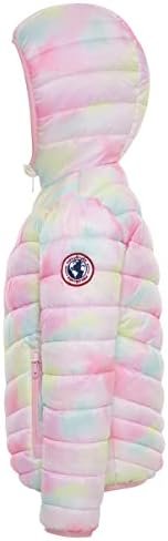 Rokka&Rolla Girls' Reversible Lightweight Puffer Jacket Hood...