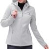 33,000ft Women's Softshell Jacket with Hood Waterproof Light...