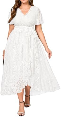 Plus Size Dresses Wedding Guest - Formal Cocktail Party Lace... Plus Size Dresses Wedding Guest - Formal Cocktail Party Lace...