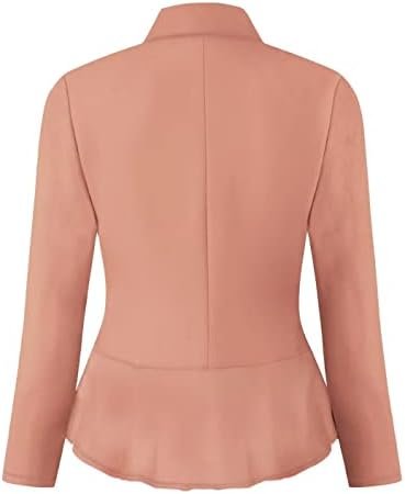 Hybrid & Company Women's Casual Work Office Elegant Open Fro...