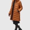 Women's Winter Coat | Quilted, Long Jacket with Cozy Hood | ...