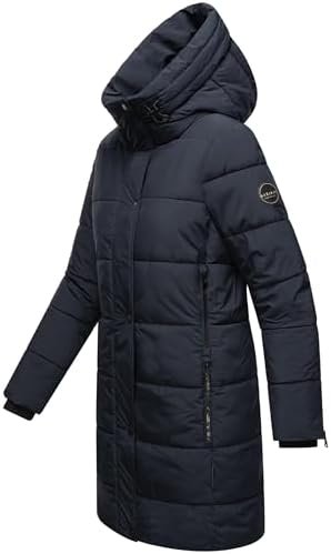 Marikoo Long Winter Jacket for Women | Quilted, Puffy Ladies...