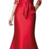 Mermaid/Trumpet Elegant Evening Dress Satin Floor Length Mot...