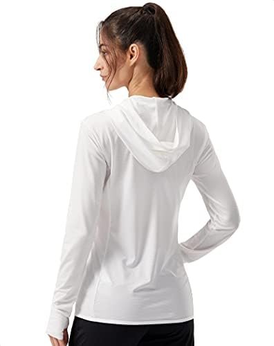 Soothfeel Women's UPF 50+ Sun Protection Hoodie Jacket Light...