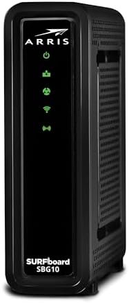 ARRIS (SBG10-RB) - Cable Modem Router Combo - Fast DOCSIS ARRIS (SBG10-RB) - Cable Modem Router Combo - Fast DOCSIS 3....