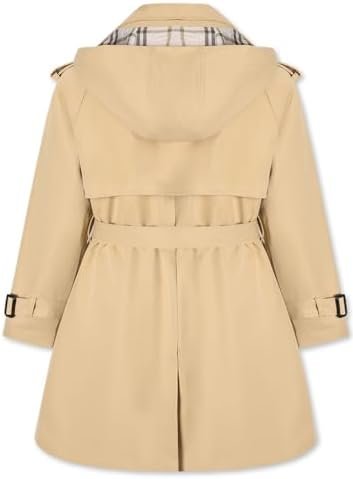 Betusline Girls & Women's Rain Jackets Waterproof Hooded Tre...