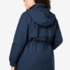 Woman Within Women's Plus Size Fleece-Lined Taslon Anorak