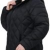 Plus Size Women's Packable Puffer Jacket 1X-5X Water-Resista...