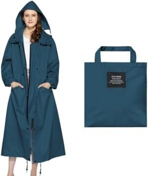 Womens Long Raincoats Waterproof Rain Jacket Lightweight Bre... Womens Long Raincoats Waterproof Rain Jacket Lightweight Bre...
