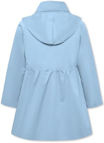 Betusline Girl's Rain Jackets Lightweight Waterproof Hooded ...