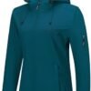 Outdoor Ventures Women's Softshell Jacket with Hood Fleece L...