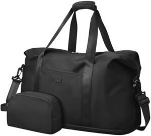 Expandable Travel Duffle Bags Weekender Overnight Bags for W... Expandable Travel Duffle Bags Weekender Overnight Bags for W...