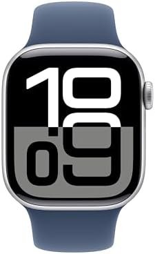 Apple Watch Series 10 [GPS 42mm case] Smartwatch with Silver...