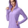 Soothfeel Women's UPF 50+ Sun Protection Hoodie Jacket Light...