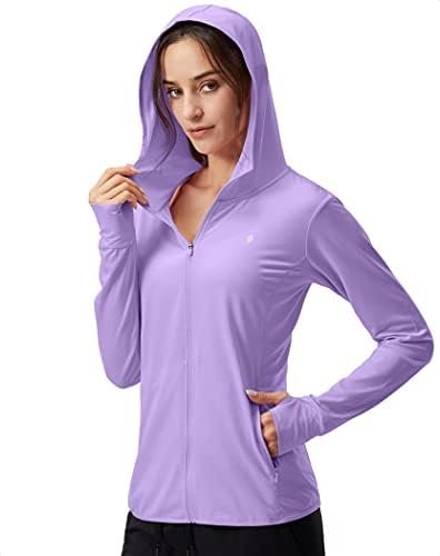 Soothfeel Women's UPF 50+ Sun Protection Hoodie Jacket Light...