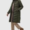 Marikoo Women's Winter Jacket with Hood | Windproof & Weathe...