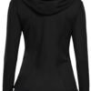 Women's Hooded Athletic Full Zip Workout Jacket With Pockets...