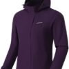 Pioneer Camp Women's Rain Jacket with Hood Waterproof Windbr...