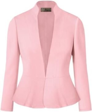 Hybrid & Company Women's Casual Work Office Elegant Open Fro... Hybrid & Company Women's Casual Work Office Elegant Open Fro...