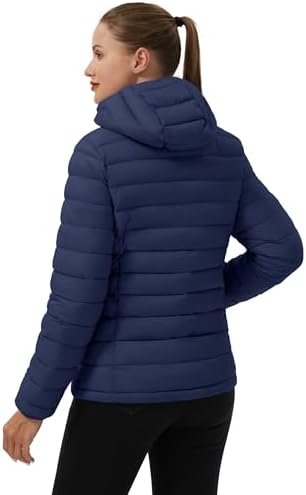 Pioneer Camp Women's Packable Puffer Jacket Winter Light Wei...