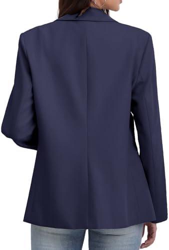 ELLEVEN Women's Blazer Business Casual Lightweight Suit - Lo...
