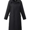 wantdo Long Rain Coat for Women Waterproof Raincoat with Hoo...