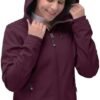 33,000ft Women's Softshell Jacket, Fleece Lined Warm Jacket ...