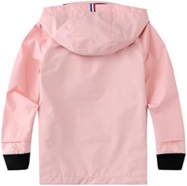 Hiheart Boys Girls Waterproof Hooded Jackets Cotton Lined Ra...