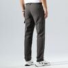 Plaid&Plain Men's Work Pants Straight Fit Carpenter Pants Ut...