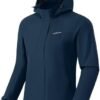 Pioneer Camp Women's Rain Jacket with Hood Waterproof Windbr...