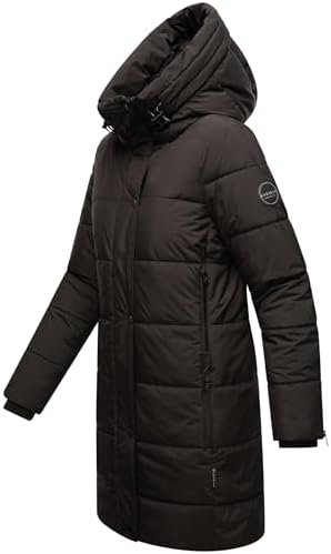 Long Winter Jacket for Women | Quilted, Puffy Ladies Coat wi...