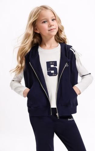 Girls Vest Outwear Lightweight Jacket for girl,Hooded Vest w...