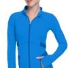 QUEENIEKE Women's Slim Fit Workout Jackets - Zip Up Athletic...