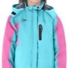 GEMYSE Girl's Waterproof Ski Snow Jacket Hooded Fleece Lined...
