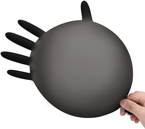 Disposable Black Nitrile Exam Gloves, Latex Free Gloves for ...