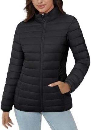 MAGCOMSEN Women's Puffer Jacket Lightweight Quilted Padded 4... MAGCOMSEN Women's Puffer Jacket Lightweight Quilted Padded 4...
