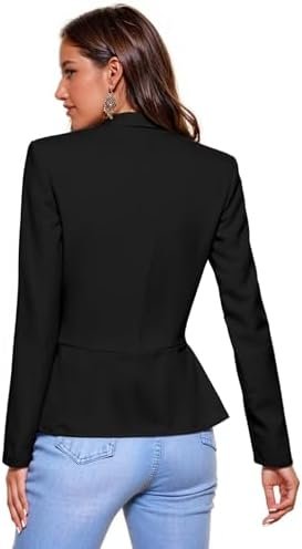 Hybrid & Company Women's Casual Work Office Elegant Open Fro...
